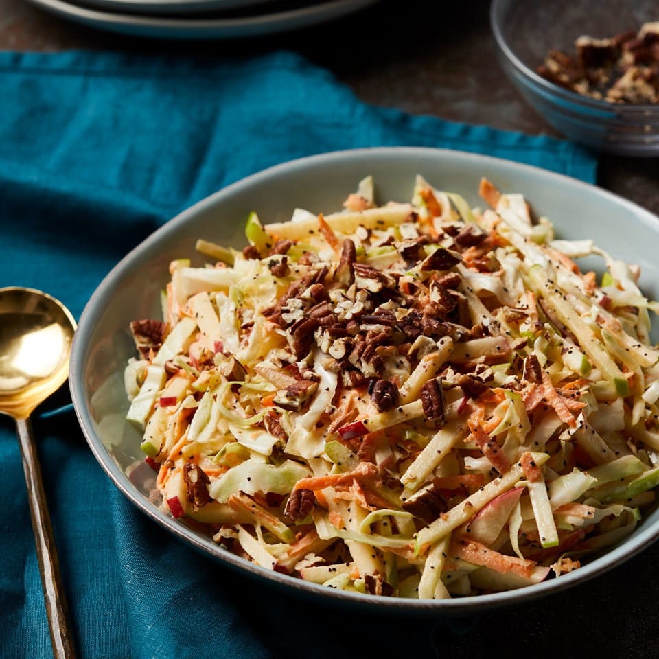 Apple Slaw with Poppy Seed Dressing EXIM Asian