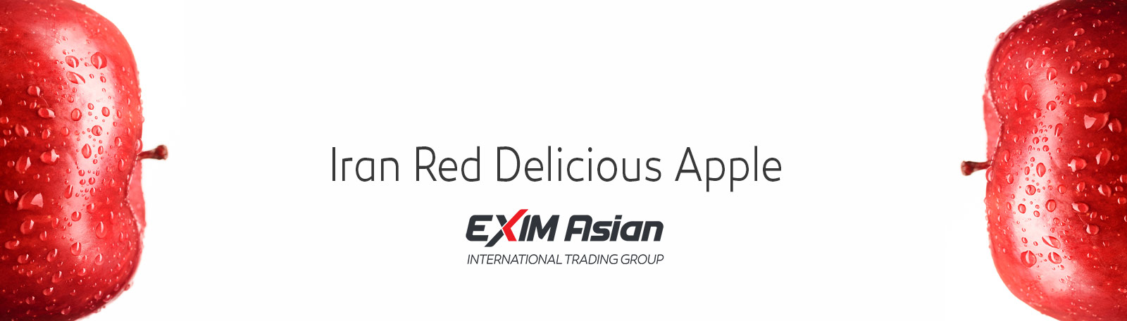 Iranian Red Delicious apple EXM Asian