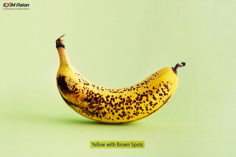 yellow with spot bananas exim asian