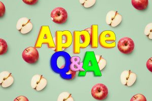 Apple fruit Q&A EXIM Asian
